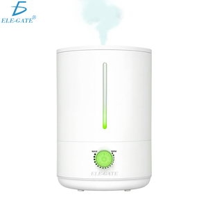 Humidificador Evaporativo Eléctrico de 4 Litros con Luz RGB para Aromaterapia en el Dormitorio, Enchufe Estadounidense - Product Image 1
