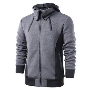Sweats à capuche et sweat-shirts pour hommes de grande taille pulls à capuche unisexes en coton nouveau design à motif personnalisé avec fermeture éclair latérale - Product Image 6