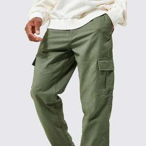 กางเกงคาร์โก้น้ำหนักเบาสำหรับผู้ชายกางเกงเข้ารูปเอวยางยืด - Product Image 5