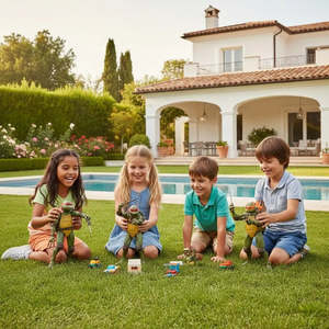 Juego de Figuras de Acción de Tortuga Ninja de Plástico en Estado Nuevo, Juguete para Colección de Niños, Decoración, Promoción con <span class=keywords><strong>Personajes</strong></span> ODM - Product Image 1
