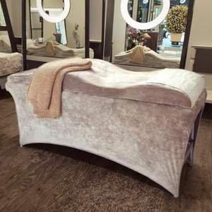 Tùy chỉnh cao cấp bộ nhớ bọt Lash giường Topper Ergonomic Cong Massage bảng đệm Beauty Salon Topper nệm - Product Image 4