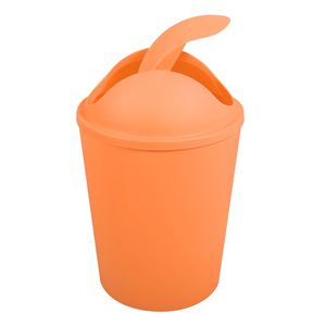 Poubelle AKO de 5,5 L avec couvercle à charnières, orange - Product Image 2