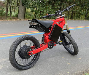 Bicicleta Eléctrica de Montaña Bomber de 60V 3000W con Cuadro de Aleación de Aluminio de 16 Pulgadas, 24 Velocidades, Batería de Litio, Frenos de Disco Hidráulicos y 60 km de Autonomía - Product Image 1