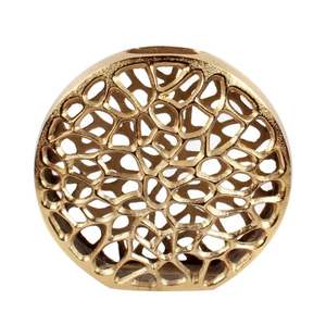 ชุดแจกันดอกไม้อลูมิเนียมทำด้วยมือและตกแต่งด้วยทองเหลืองธรรมชาติชุดแจกันดอกไม้ตกแต่งบ้านที่ได้รับความนิยมมากที่สุด - Product Image 4