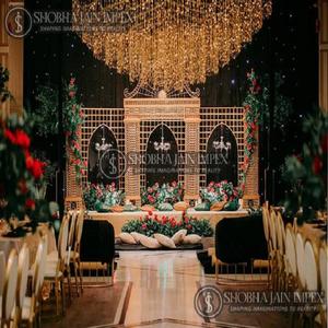 Panel Metálico de Diseño para Bodas con Tema Floral, OEM y ODM Disponibles en India - Product Image 6