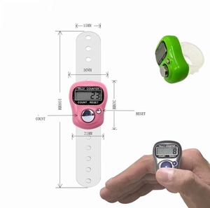 Compteur Tasbih numérique ultra léger à doigts Clicker réglable portable intelligent Outil de prière rechargeable de qualité supérieure - Product Image 3