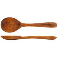 Utensilios para Ensalada de Madera Ecológicos de Alta Calidad, Incluye Servidores y Cuchara de Diseño Único, Gran Venta, MOON RISE CRAFT