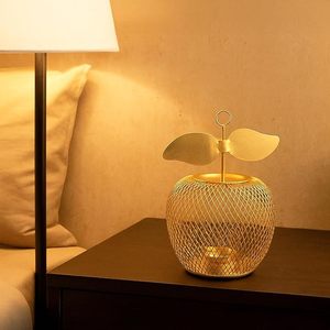 Stock Available Luxury <b>Gold</b> Candle <b>Holder</b> for Home Table Decorations Unique Metal Candle Jar High Material - Product Image 6