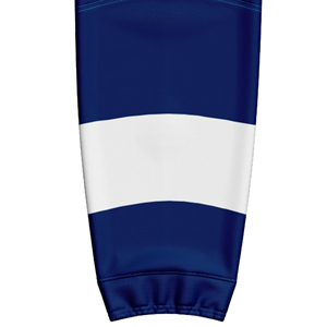 Chaussettes de hockey sur glace modernes et confortables, conçues sur mesure pour les équipes, légères, en tricot athlétique avec construction extensible - Product Image 4