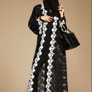 Abaya-Kimono islámico musulmán para mujer, caftán, nuevos diseños de 2023, de moda internacional, pakistaní - Product Image 1