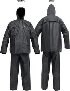 Ensemble veste et pantalon coupe-vent léger, décontracté, écologique, à capuche, unisexe, pour l'hiver - Product Image 5