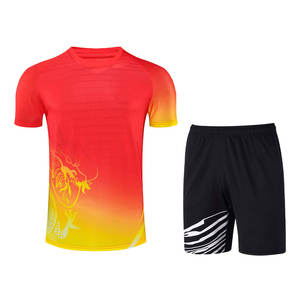 2026 Best Design Comfortable Men's <b>Tennis</b> Team Uniform 100% Organic Cotton & Polyester Custom Logo & Color Uniforms - Product Image 3