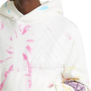 Sweat à capuche ample 100% coton de haute qualité pour hommes, poids lourd 350 GSM, sweats à capuche surdimensionnés respirants, vente en gros - Product Image 5