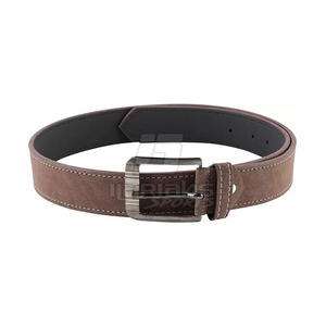 Ceinture en cuir pour homme de conception professionnelle, ceinture en cuir décontractée pour homme de bonne qualité, fabriquée au Pakistan - Product Image 5