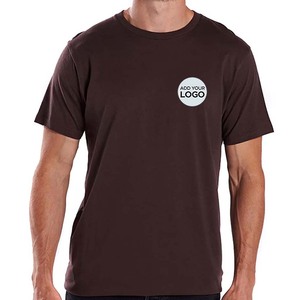 Camisetas Personalizadas al por Mayor, 140 g/m², 100% Algodón, Costuras Laterales, Etiqueta Desprendible, Prendas Lisas, DDP - Product Image 2