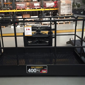 Accesorios para Plataformas de Trabajo, Accesorios para Manipuladores Telescópicos, Accesorio de Canasta de 400 KG, Canasta para Materiales Diversos - Product Image 1