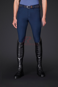 High quality men breeches factory bulk wholesale <b>equestrian</b> pants custom made slim fit riding wear durable stylish sports - Product Image 3