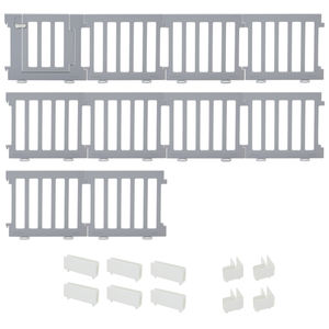 [Edu-Play] <b>Baby</b> <b>Supplies</b> & <b>Products</b> Newborn to Toddler Woody <b>Baby</b> Room with Door Set <b>Baby</b> Fence 10P FR-10GY Infant <b>Products</b> - Product Image 2