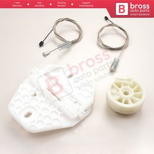 BWR5105 Kit de réparation de lève-vitre porte arrière gauche pour Clio MK2 BB CB Thalia MK1 LB symbole MK1 8200232508 Bross pièces automobiles - Product Image 3