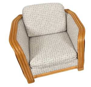 Naturaeweave Lounge canapé chaise rotin naturel plaza osier mont parc position contemporaine bloc rugueux compact courbe ronde - Product Image 4