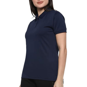 Camiseta Deportiva Informal de Punto para Mujer, Transpirable, de Algodón, Hecha en Pakistán, Personalizable, MOQ Bajo, Precio Razonable, en Oferta - Product Image 3