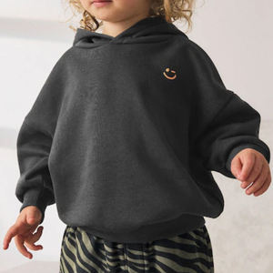 Sudadera con Capucha para Niños, Cómoda, Ajustable, Transpirable, de Forro Polar, con Hombros Caídos / Sudadera Extra Grande de Alta Calidad para Niñas 2026 - Product Image 2