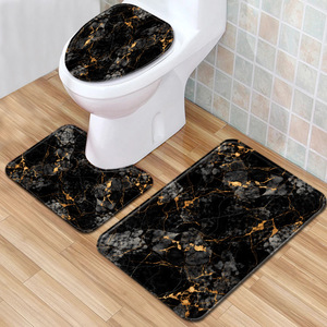 Custom Printed Bath <b>Mat</b> <b>Bathroom</b> Rug <b>Set</b> for <b>Bathroom</b> Non-Slip Shower Curtain Bath <b>Mat</b> - Product Image 6