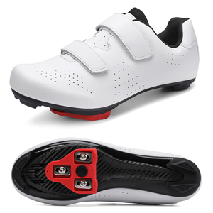 Chaussures de vélo compatibles avec les crampons <span class=keywords><strong>Peloton</strong></span> Delta, légères, respirantes, durables, confortables, chaussures de vélo de spinning, sangles en velcro pour la route - Product Image 1