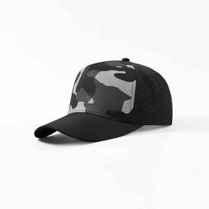 Chapeau de camionneur en mousse avec dos en maille Conception à cinq panneaux faite pour la mode Streetwear extérieur Logo personnalisé Options disponibles - Product Image 6