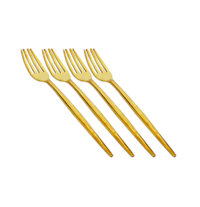 Cuillère à fourchette à fruits à dessert en laiton pour la cuisine et la table à prix raisonnable fourchette à couverts en acier miroir pour la maison - Product Image 3