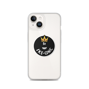 Étui hybride transparent Ike-Conic en TPU et PC pour iPhone 14 Plus 13 Pro Max, emballé en magasin, antichoc, pour téléphone portable - Product Image 1