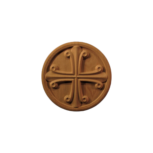 Natural Wooden Carving <b>Applique</b> Solid Wood Onlay Durable Vintage Wooden Ornament Wall Decoration Home Classic Decorative Onlay - Product Image 1