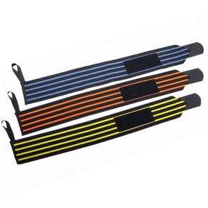 Customized Logo Design Weightlifting Wrist Wraps Gym Training Weightlifting Wrist Wraps Adjustment Breathable - Product Image 3