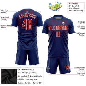 Proveedor de uniformes de fútbol personalizados, fabricante de kits de fútbol de alto rendimiento, ropa de equipo lista para el juego para la escuela del club y los campos de entrenamiento - Product Image 5