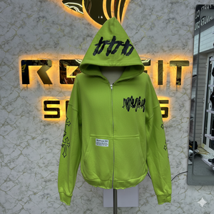 Sweat à capuche zippé imprimé à la mode de bonne vente avec étiquette personnalisée de qualité supérieure à bas prix fabriqué en usine sweats à capuche pour hommes - Product Image 1