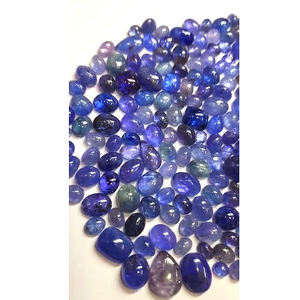 183 piezas de tanzanita natural 6mm a 16mm cabujón rectangular ovalado 517 CTS lote Iroc calidad de ventas cabina de piedras preciosas sueltas US $221 todo - Product Image 3