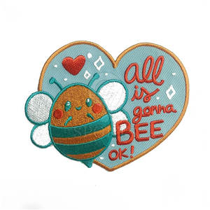 Parche bordado 2025 con borde Merrow para ropa DIY, Chaquetas vaqueras y decoración de mochila - Product Image 2