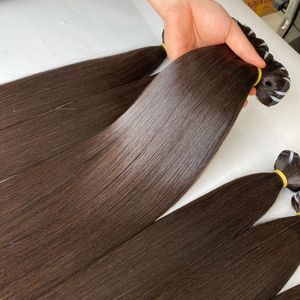 Venta al por mayor de extensiones de cabello humano virgen vietnamita, cutícula alineada, onda natural, doble cierre de encaje - Product Image 3
