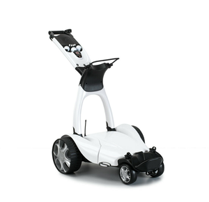 Meilleur prix, nouveau chariot de golf Stewarts X9 Follow, essence, 4 temps, télécommande, batterie supplémentaire, accessoires complets, 7-8 places, autonomie de 90 km - Product Image 1