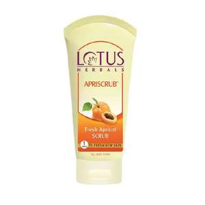 Mejor venta Lotus Herbals Apriscrub Crema de cuidado de la piel de albaricoque fresco para la cara elimina las células muertas proveedor a granel en la India - Product Image 1