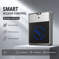WCMI OEM ODM certifié CE/FCC/ROHS, code QR RFID pour système de contrôle d'accès Wiegand RS485 RS232 pour bureau, hôtel, appartement