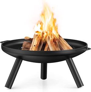 Outdoor Wood Burning Fire Pit Durable Iron Customized Color Portable for Backyard Porch Deck <b>Camping</b> BBQ - Product Image 2