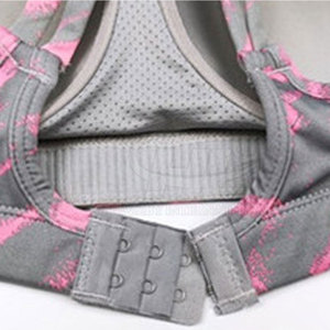 Soutien-gorge de sport pour femme, tricoté uni, doux, respirant, en Spandex/Polyester, sans armatures, idéal pour le fitness, les entraînements, le yoga et les activités sportives. - Product Image 4