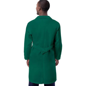 Bata de Laboratorio de Enfermería 2026, Manga Media/Completa, Tallas Grandes, Colores Cómodos, Informal, Algodón y Poliéster, Diseño de Punto de Alta Calidad - Product Image 4