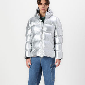 แจ็กเก็ตปลาปักเป้าสำหรับผู้ชายแจ็คเก็ตกลางแจ้งเสื้อแจ็คเก็ตขนเป็ดสำหรับผู้ชายใส่สบายระบายอากาศได้ดีติดโลโก้ได้ตามต้องการ - Product Image 4