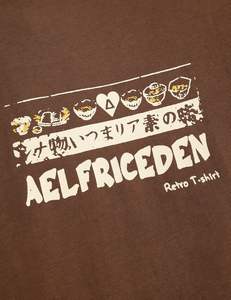 เสื้อยืดลำลองแนวสตรีทผ้าคอตตอน100% โลโก้ด้านหน้าทรงหลวมเข้ารูป - Product Image 3