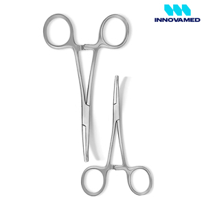 Ensemble de 4 pinces chirurgicales Kelly de différentes tailles Pinces hémostatiques manuelles de dernière conception avec caractéristiques hémostatiques droites et incurvées - Product Image 3