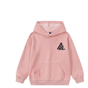 Sweat-shirts unisexes en molleton de coton uni de qualité pour l'hiver, logo personnalisé en gros pour l'hiver 2025, pour bébés filles et garçons - Product Image 4