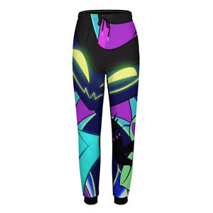 Pantalons de survêtement en toile à sublimation graphique personnalisée Streetwear, taille mi-élastique, jogging à sublimation, pantalon pour homme lavé - Product Image 1