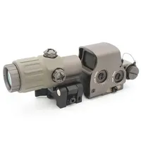 Lunette de visée holographique de haute qualité 558 Red Dot G33 avec grossissement 3X, vision nocturne, étanche, HD, tactique, pour la chasse, Mil 8, portée 100-500m